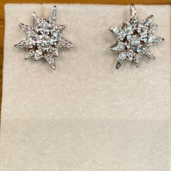 BOUCLES D'OREILLES EDELWEISS